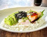 63℃「ユッケソース」サーモンアボカド丼作り方45写真