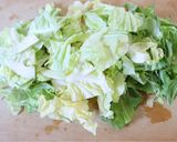 サッパリと【春キャベツの中華風酢の物】作り方1写真