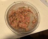 簡単！ズッキーニで包んだうずまき一口餃子作り方3写真