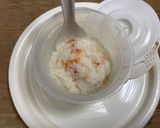電子レンジで桜えびのお粥作り方3写真