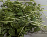 訪問ヘルパーが作る豆苗の柔らかい卵とじ作り方1写真