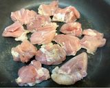 鶏肉でガリバタチキン！作り方3写真