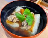 お雑煮⭐︎醤油⭐︎角餅⭐︎市販出汁不要⭐︎基本作り方8写真