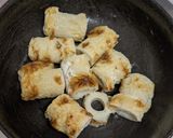 蒲焼のタレで竹輪南蛮作り方2写真