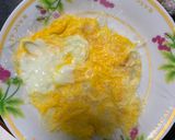レンジ簡単洋風ニラ玉味オムライス弁当作り方11写真