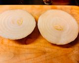 新玉ねぎの肉詰めオーブン焼き作り方1写真
