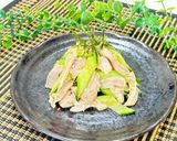 きゅうりと茹で鶏の和風ポン酢サラダ作り方7写真