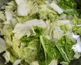 簡単白菜と豚バラの蒸し鍋作り方1写真