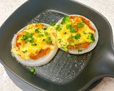 新玉ねぎのトースターピザ作り方5写真