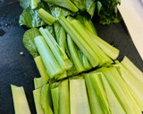 白だしで 小松菜（ほうれん草)のおひたし作り方1写真