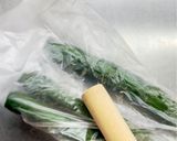 叩くだけ♪たたききゅうりの梅おかか和え作り方1写真
