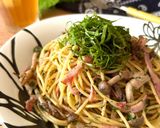 昼食・夕食★しそベーゼしめじの和風パスタ作り方9写真