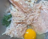 鶏ひき肉と蓮根おろし揚げ作り方3写真