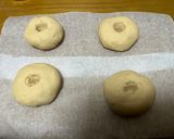 簡単！お豆腐入り米粉きな粉焼きベーグル♪作り方1写真