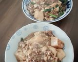スタミナニラ麻婆豆腐作り方3写真