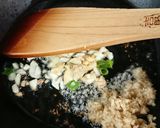 鶏ミンチ担々鍋お素麺入り作り方3写真