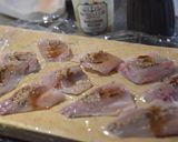 アジの大葉&チーズ衣フライ作り方1写真