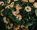 ＼つるむらさき消費／ちくわぶと共に中華風炒め作り方4写真