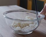 簡単大根レシピ♪もちもちチーズ大根餅♪作り方3写真