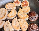 蓮根のはさみ焼き作り方3写真