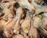鶏手羽元の甘辛さっぱり煮😋ほろほろ柔らか作り方3写真