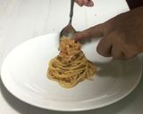 コスパ◎節約レシピ･ふりかけ明太子パスタ作り方40写真