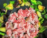 茄子とピーマンと豚肉の味噌和え（甜麺醤）作り方3写真