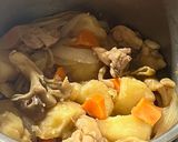 ホクホク♪鶏肉ときのこの肉じゃが作り方3写真