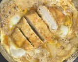 麺つゆで簡単カツとじ😋ヒレカツ丼🍲作り方8写真