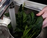 9分完成　ほうれん草のクリームソース作り方1写真