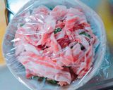＊新玉葱と豚しゃぶ肉のレンジ蒸し＊作り方3写真
