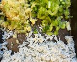 釜揚げしらすと小松菜のご飯のお供作り方2写真
