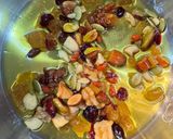 夏野菜ソテー ナッツとお芋の温ドレス作り方4写真