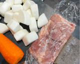 圧力鍋活用、残った物で簡単煮物作り方1写真