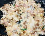 ＊私流・納豆入り炒り豆腐＊作り方5写真