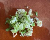 トマト・油揚げ・きのこの味噌汁☆作り方3写真