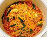 辛ラーメンキムチ☆宮崎辛麺風アレンジ作り方5写真