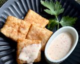 四角いまるごとえびマヨ餃子作り方6写真