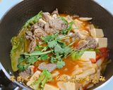 牛肉とキノコと豆腐の煮込み作り方7写真