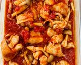 鶏ももとしめじのトマトガーリック煮作り方8写真