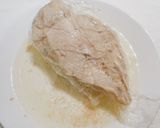 簡単！鶏ムネ肉と香味野菜のわさび和え作り方2写真
