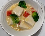 豆腐とかま玉餡かけ作り方5写真