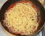 オイルサーディンの濃厚トマトソースパスタ作り方9写真