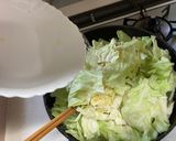 鶏胸肉、大葉、キャベツのサッパリ炒め作り方4写真