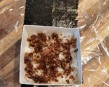 牛乳パックで簡単♪海苔半分のおにぎらず作り方3写真