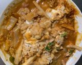 お一人様野菜たっぷり簡単タコス味白菜炒飯作り方18写真