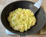【ポリ袋で簡単】もちチーズ お好み焼き作り方12写真