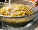 革命!焼きそば麺deささみ冷やし中華♪作り方1写真