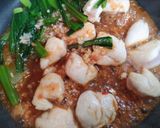 今日のおかず!時短節約小松菜ささみ鶏チリ作り方6写真