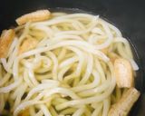 半玉うどん●あまりカレーのカレーうどん作り方1写真